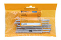 Spikplugg 8 x 100 mm inkl. skruv 6-pack Heco
